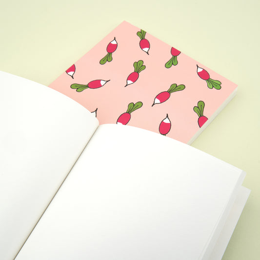 Carnet Radis - 12 x 18 cm