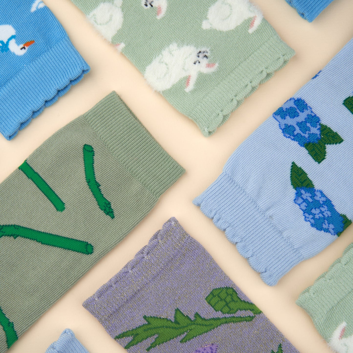 Chaussettes Hortensia