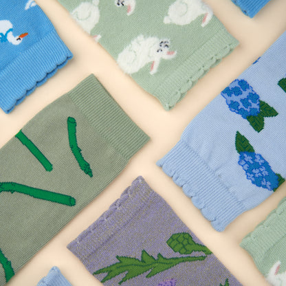 Chaussettes Hortensia