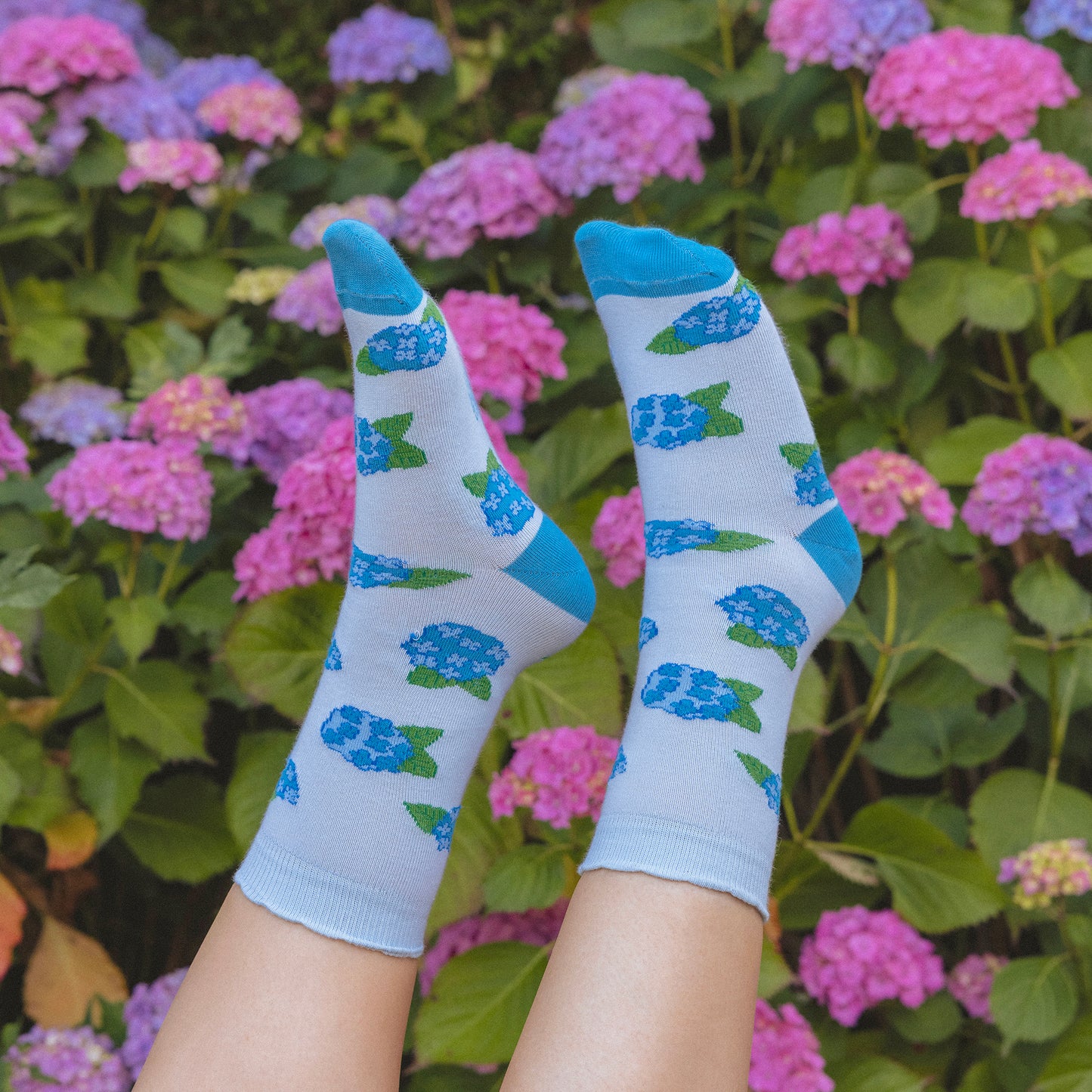 Chaussettes Hortensia