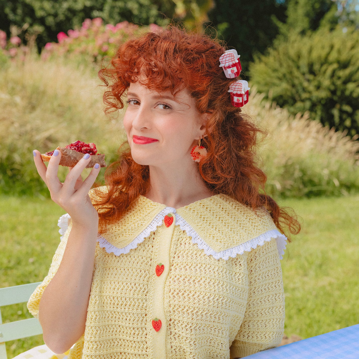 Kit boutons Fraise