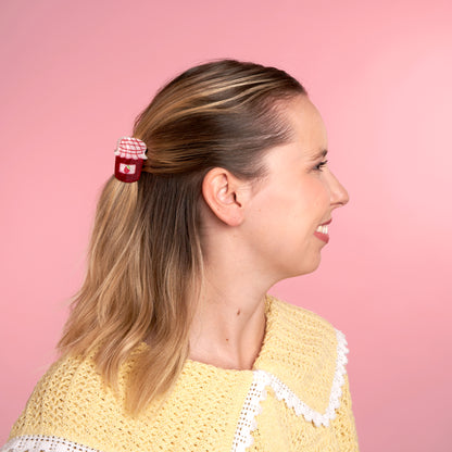 Mini pince à cheveux Confiture