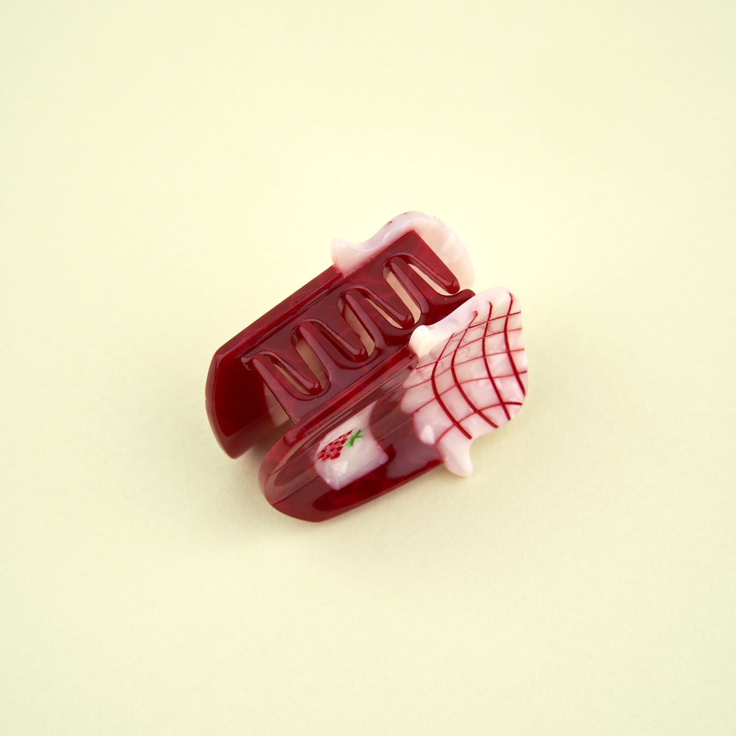 Mini pince à cheveux Confiture