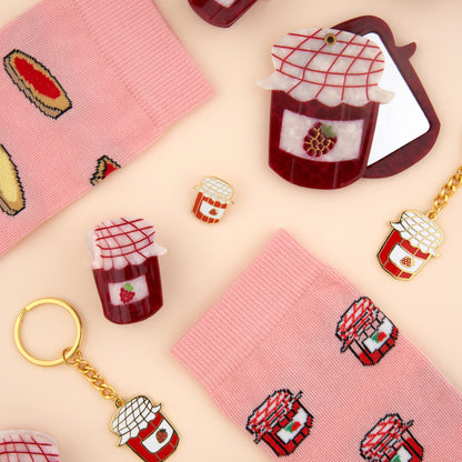 Mini pince à cheveux Confiture