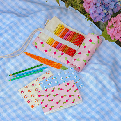 Trousse enroulable Radis