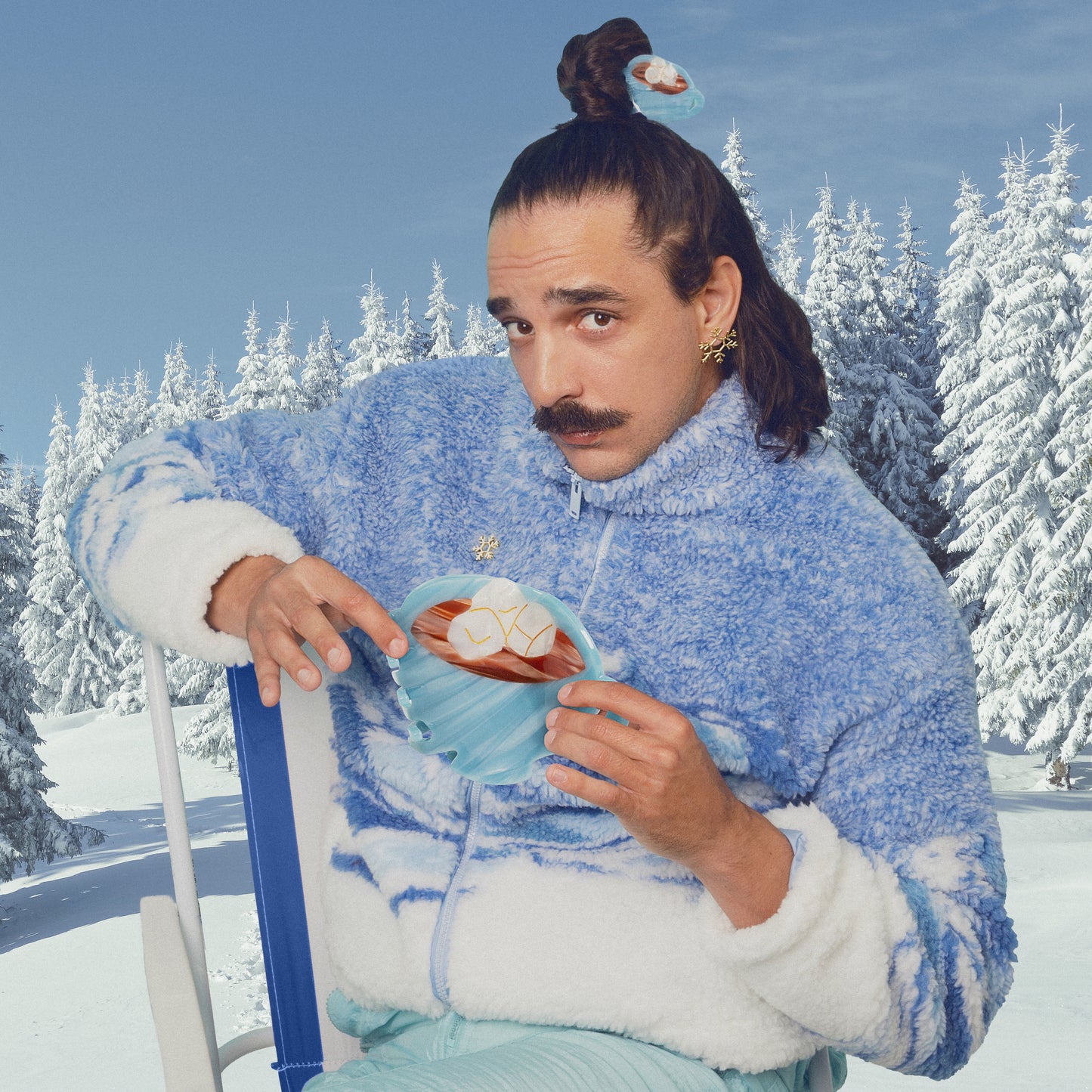 Hot Chocolate Hair Claw