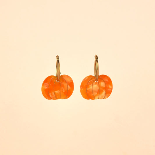 Pumpkin Earrings