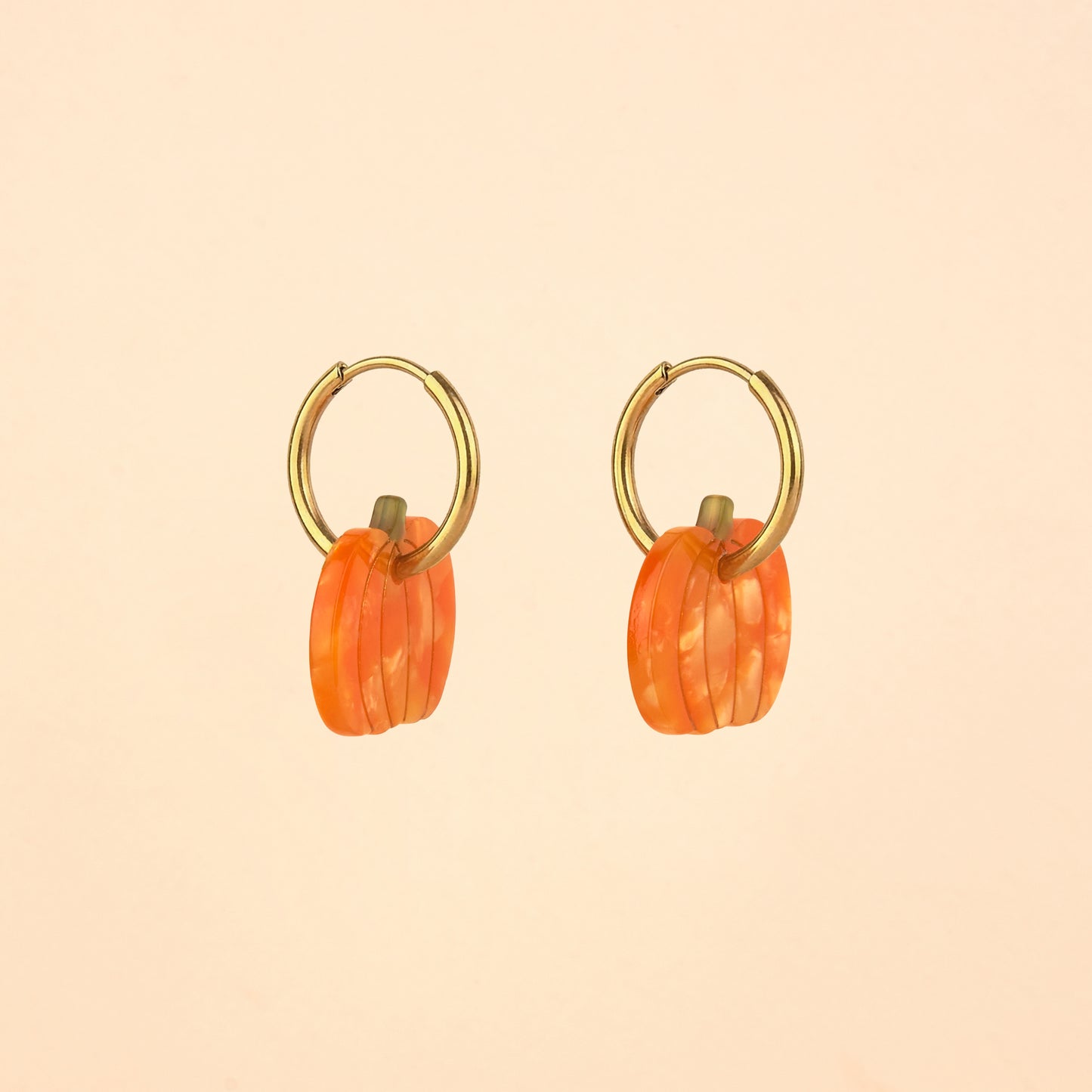 Pumpkin Earrings