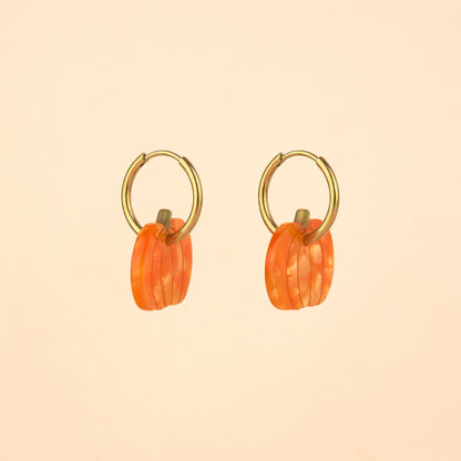 Pumpkin Earrings