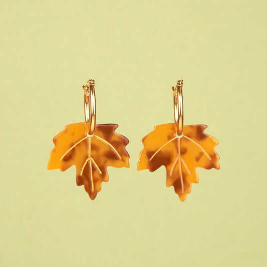 Maple Leaf Earrings