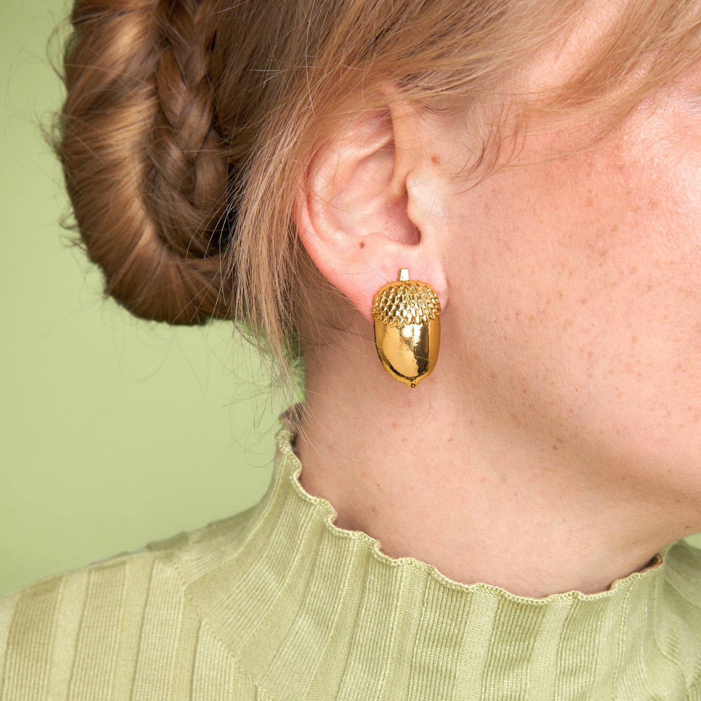 Acorn Earrings