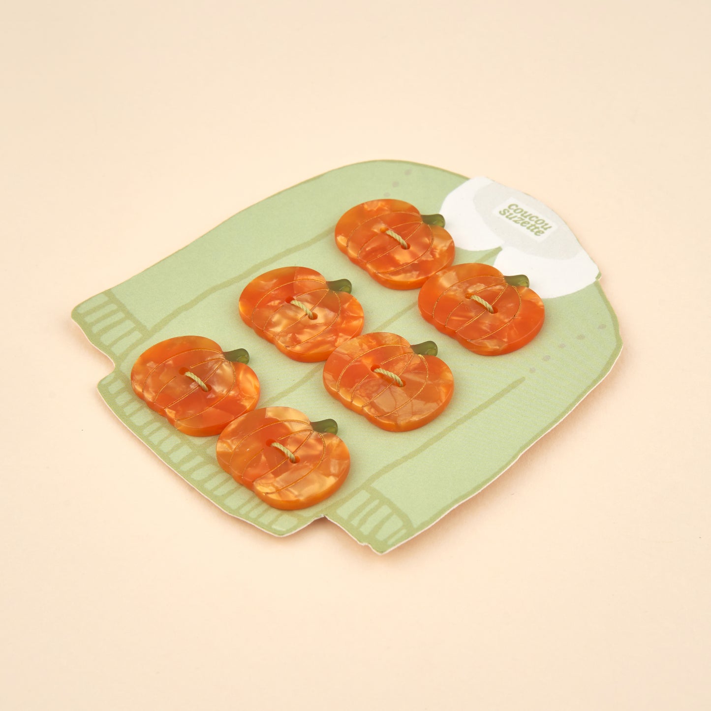 Pumpkin Buttons Kit