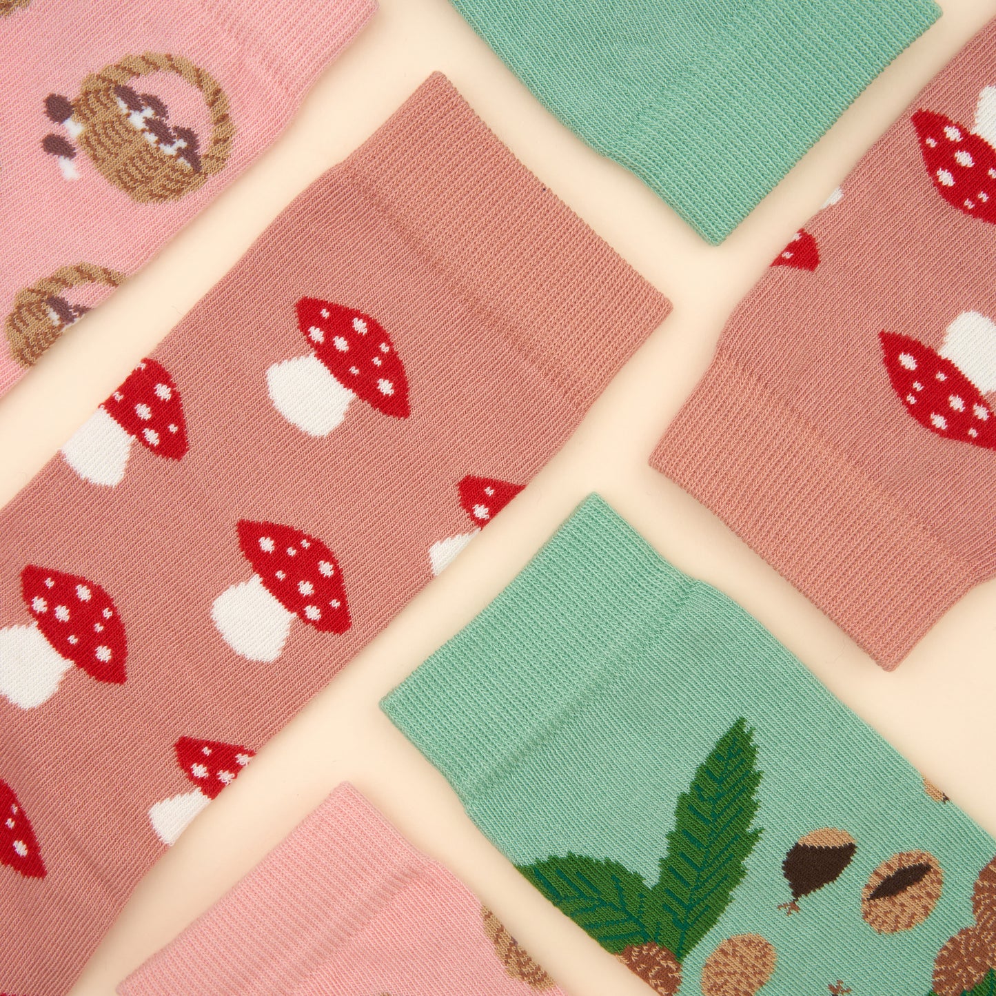 Chaussettes Panier de Champignons
