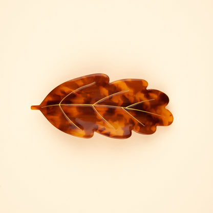 French Barrette Feuille