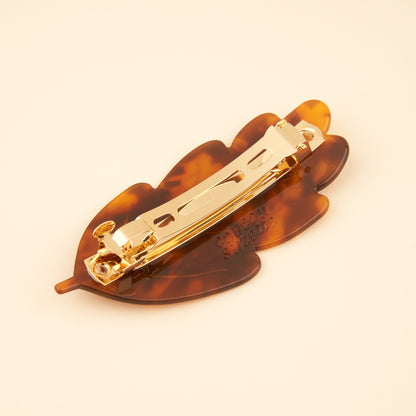 French Barrette Feuille