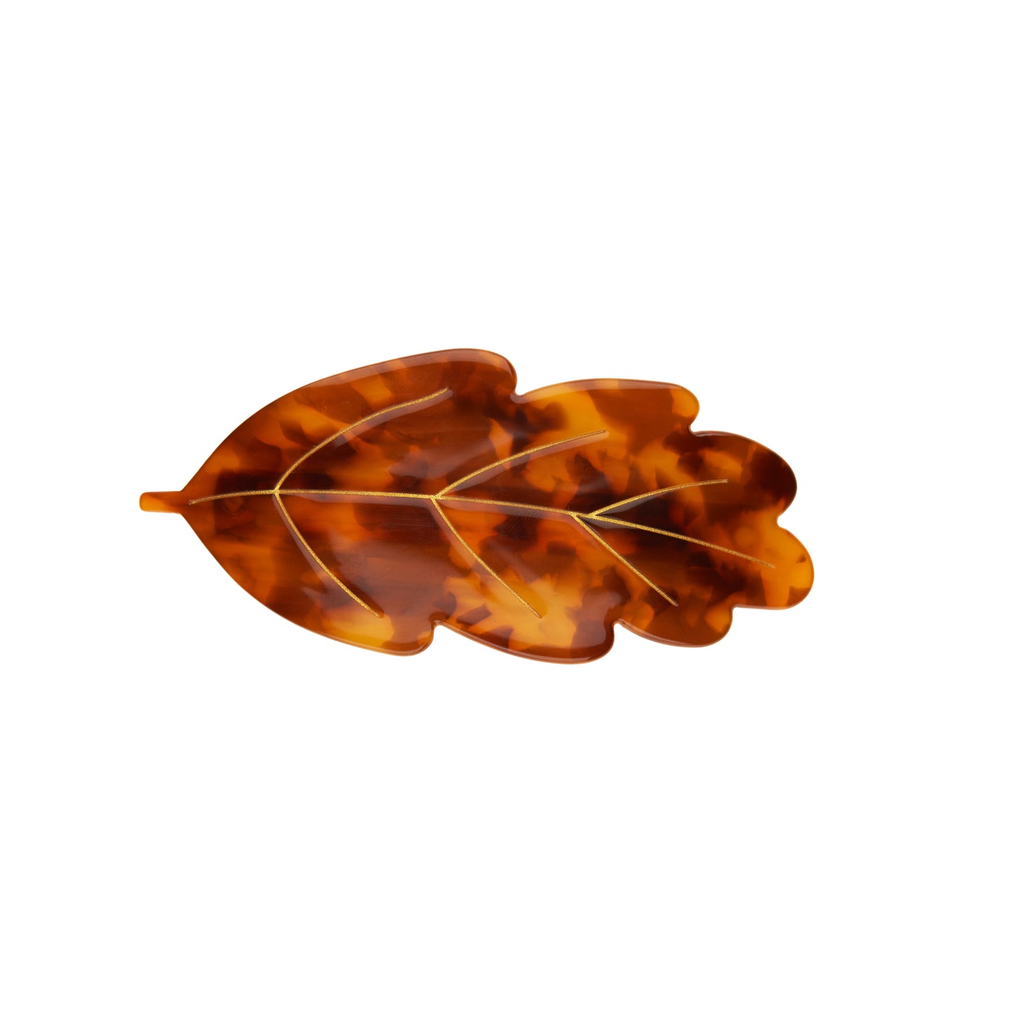 French Barrette Feuille