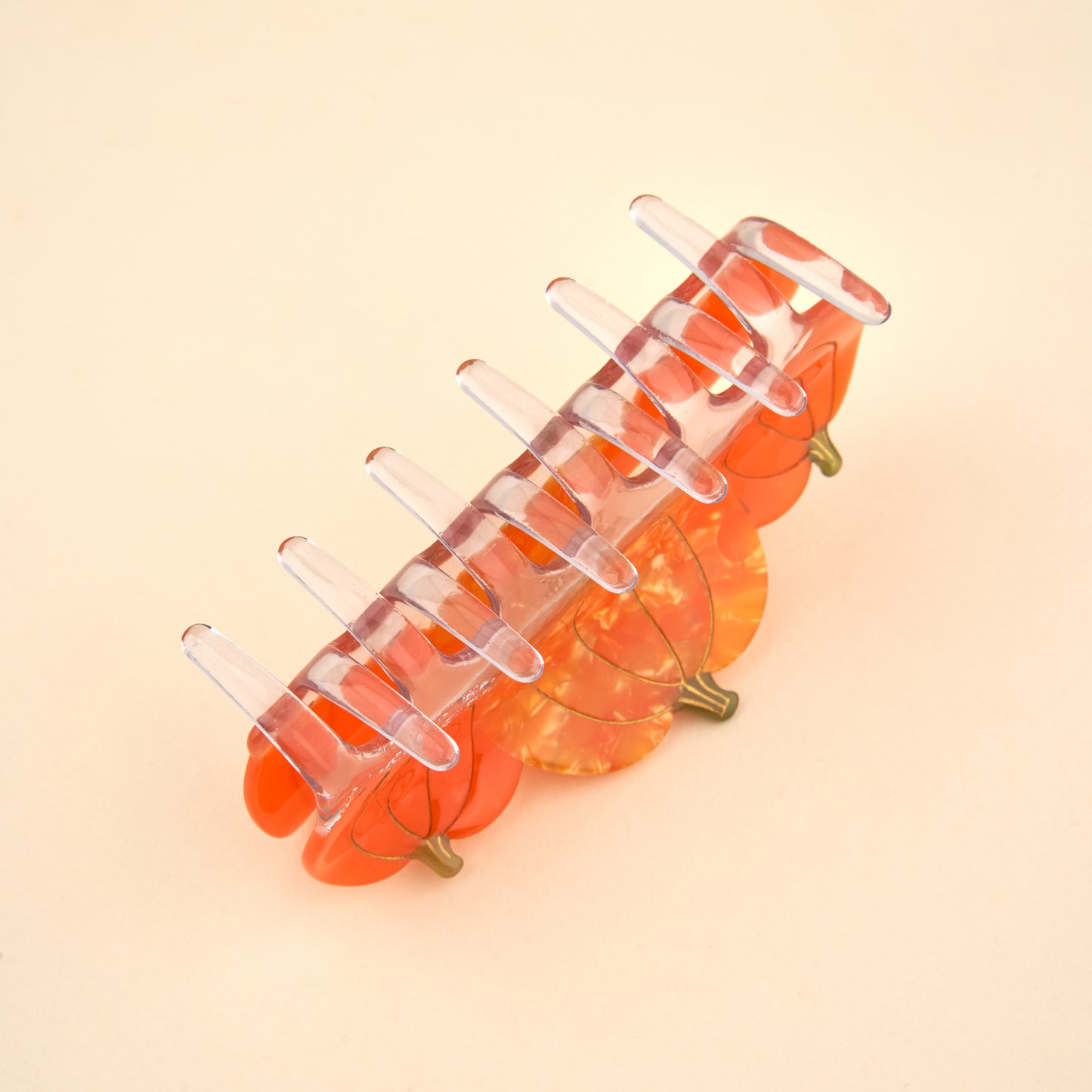 Grande pince à cheveux Citrouilles