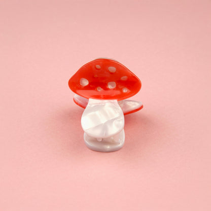 Mini pince à cheveux Champignon
