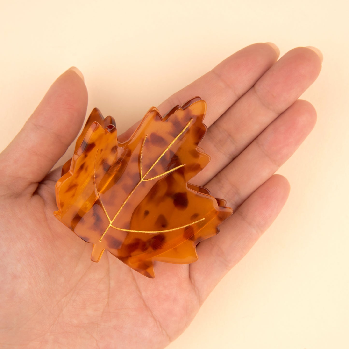 Pince à cheveux Feuille d'Érable