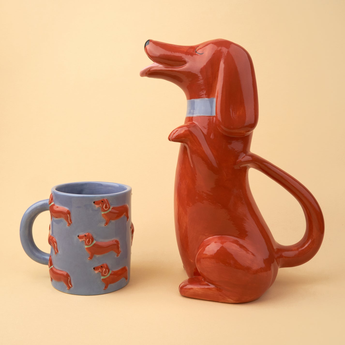 Mug Teckel <br> Bleu