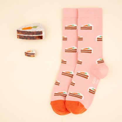 Carrot Cake Socks