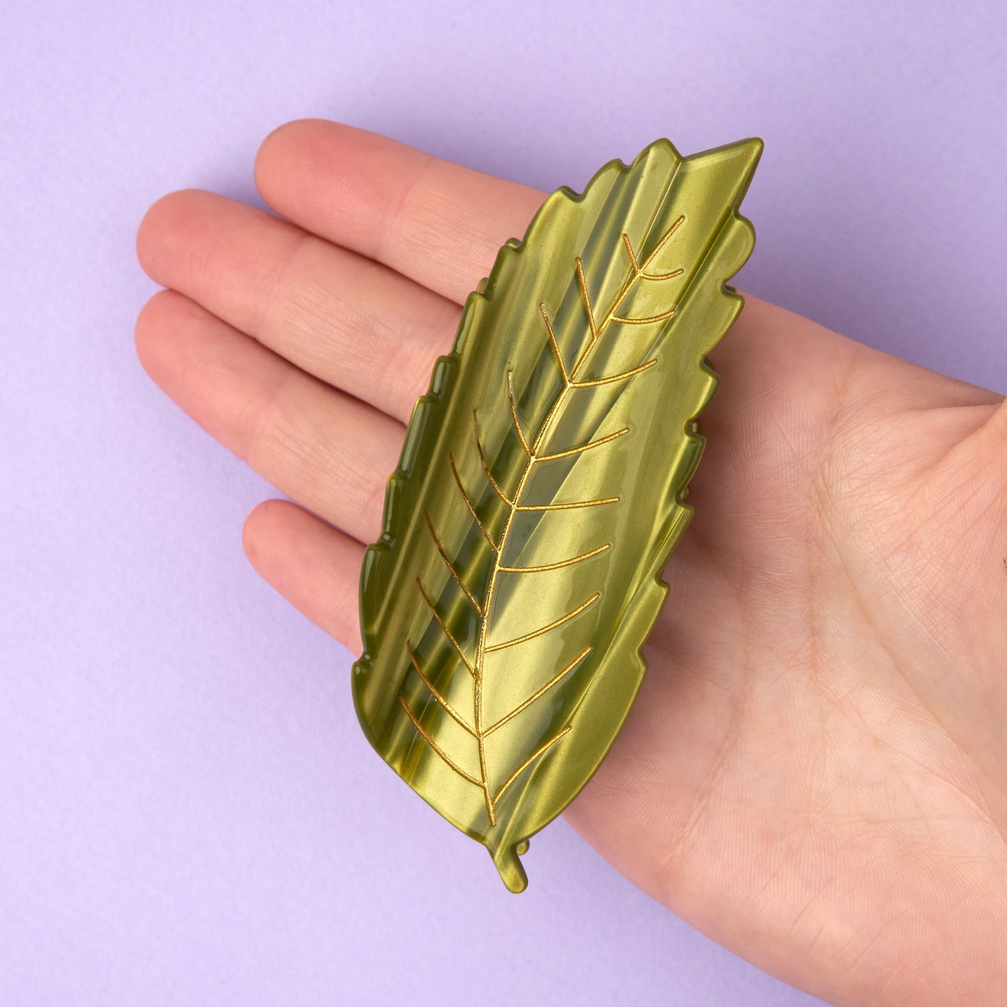 Chestnut Leaf Hair Claw