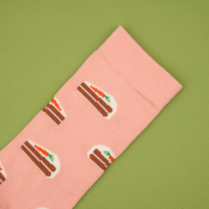 Carrot Cake Socks