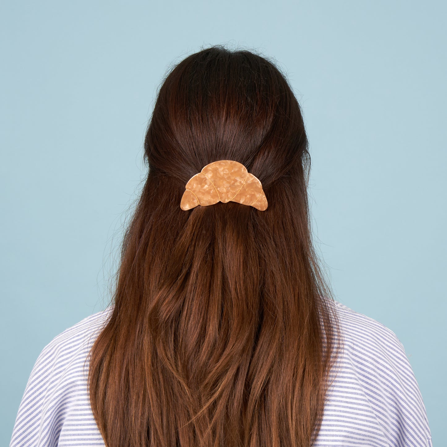 French barrette Croissant