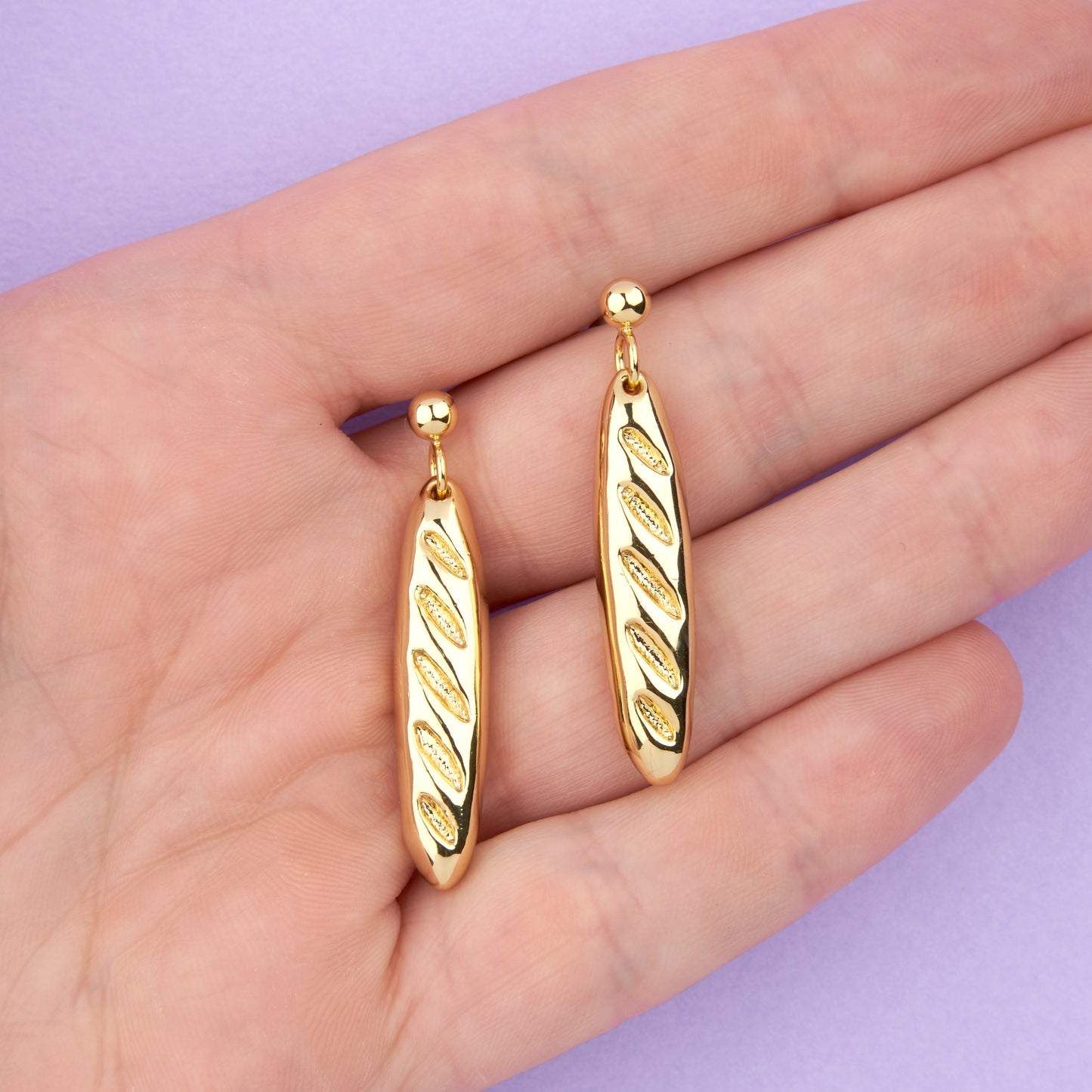 Baguette Earrings