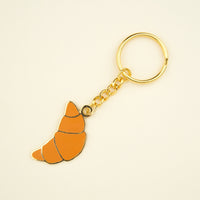 Croissant Keychain