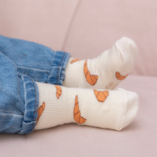 Croissant Socks - Kids