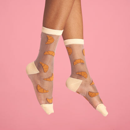 Croissant Sheer Socks