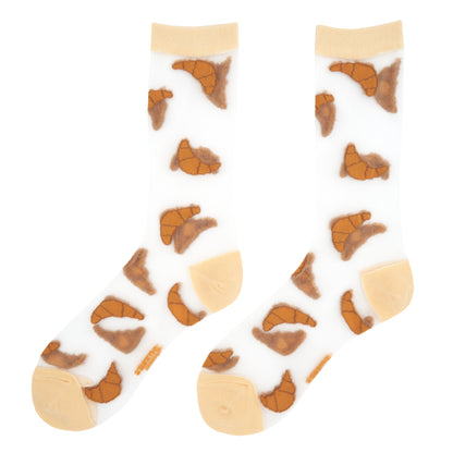 Croissant Sheer Socks