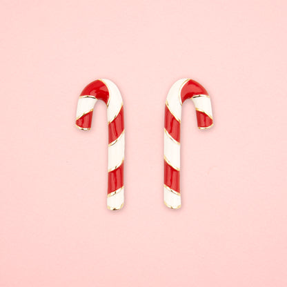 Candy Cane Earrings