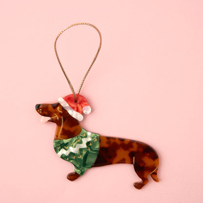 Chilly Dachshund - Christmas Decoration