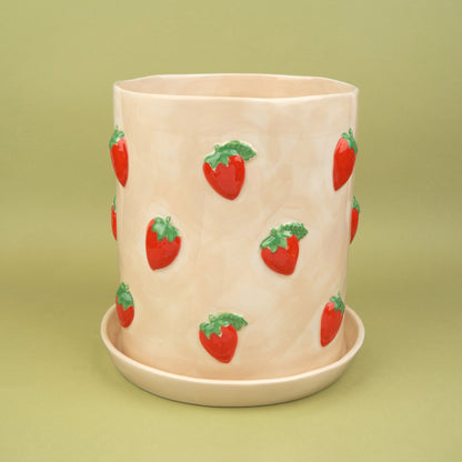 Pot de fleurs Fraise