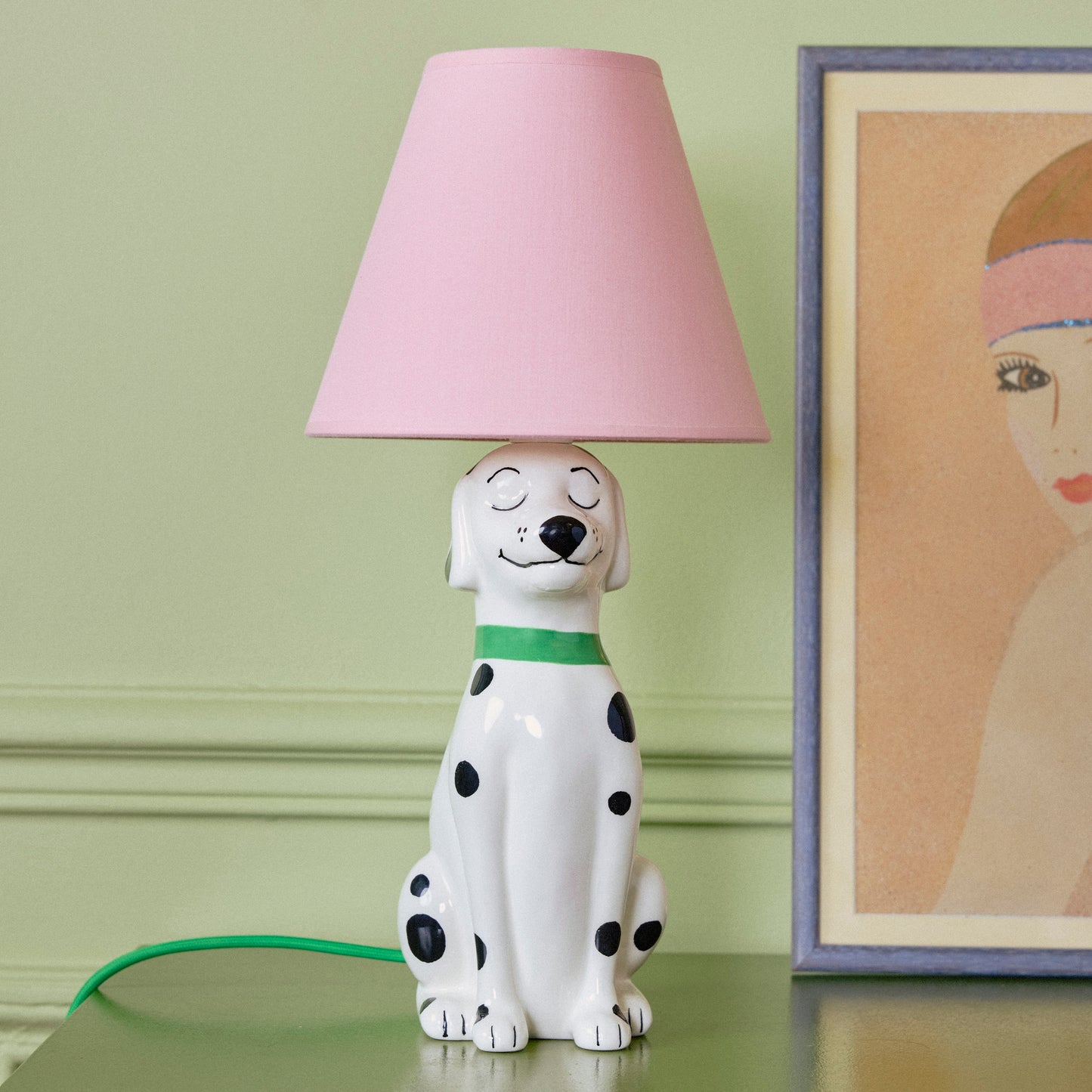 Dalmatian Lamp