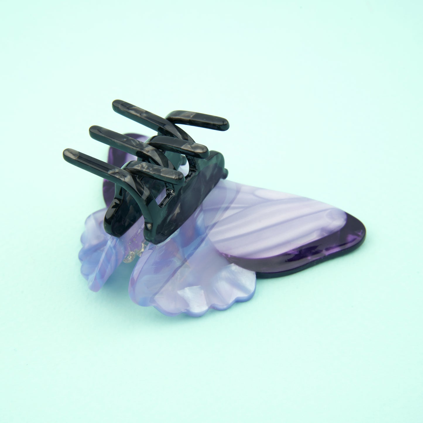 Purple Butterfly Hair Claw
