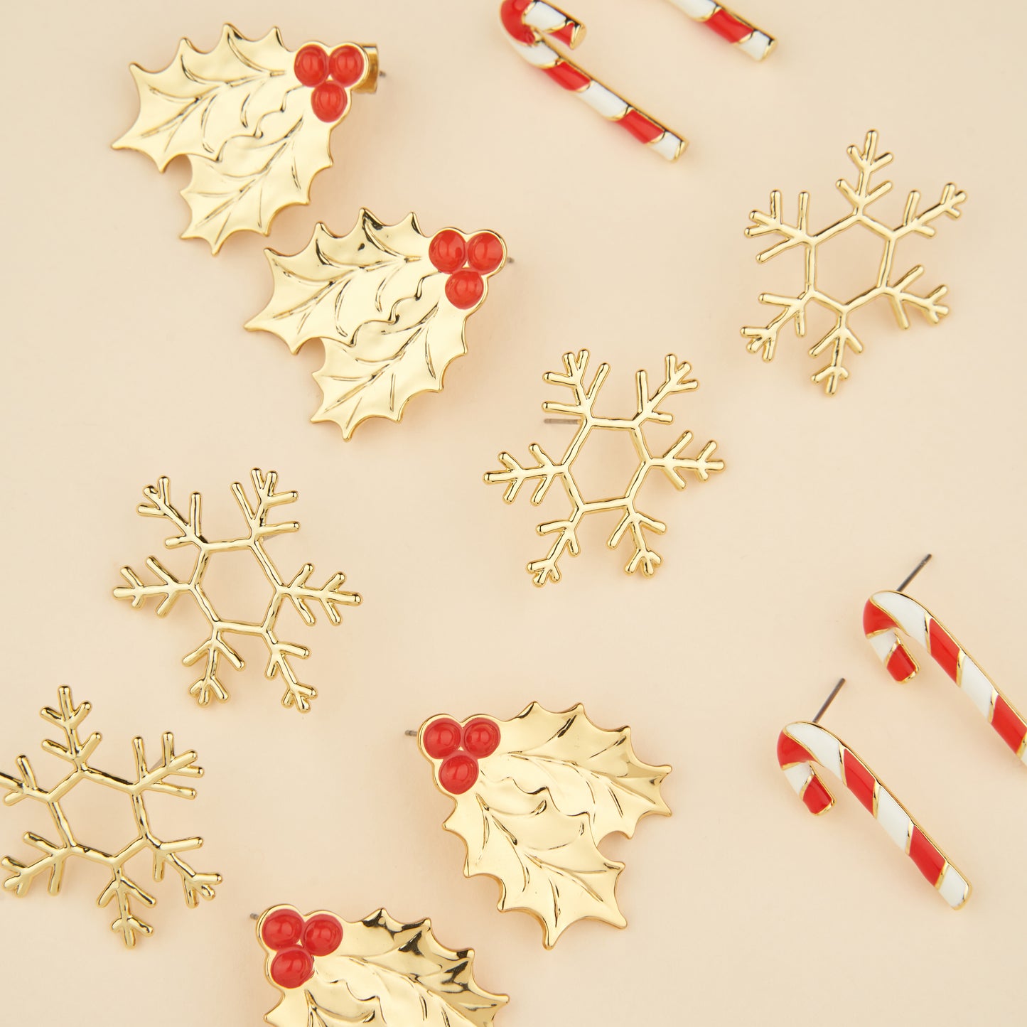 Boucles d'oreilles Flocon