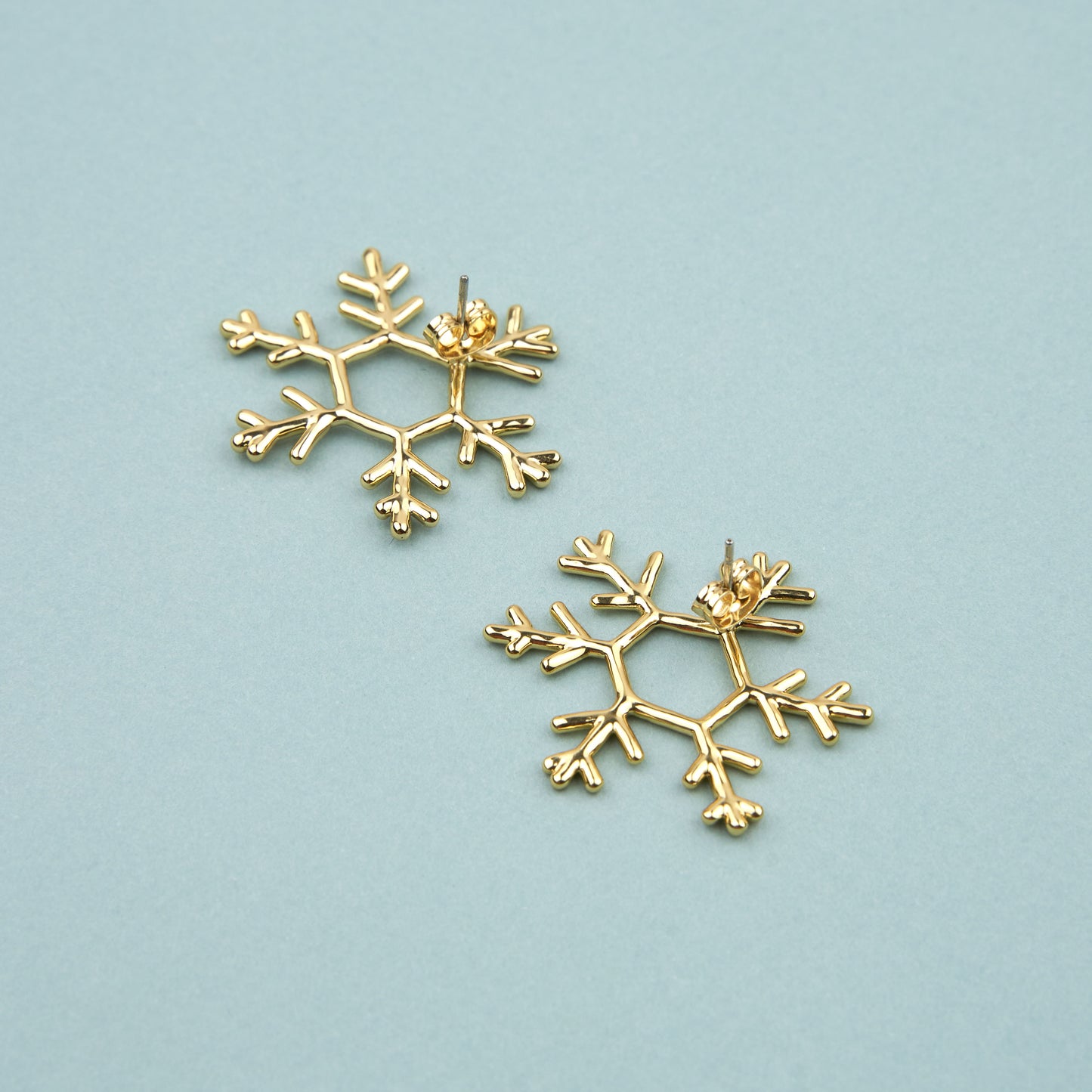 Boucles d'oreilles Flocon