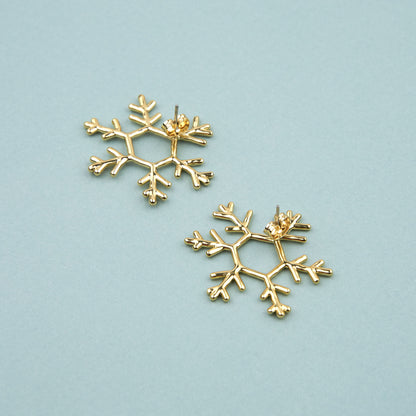 Boucles d'oreilles Flocon