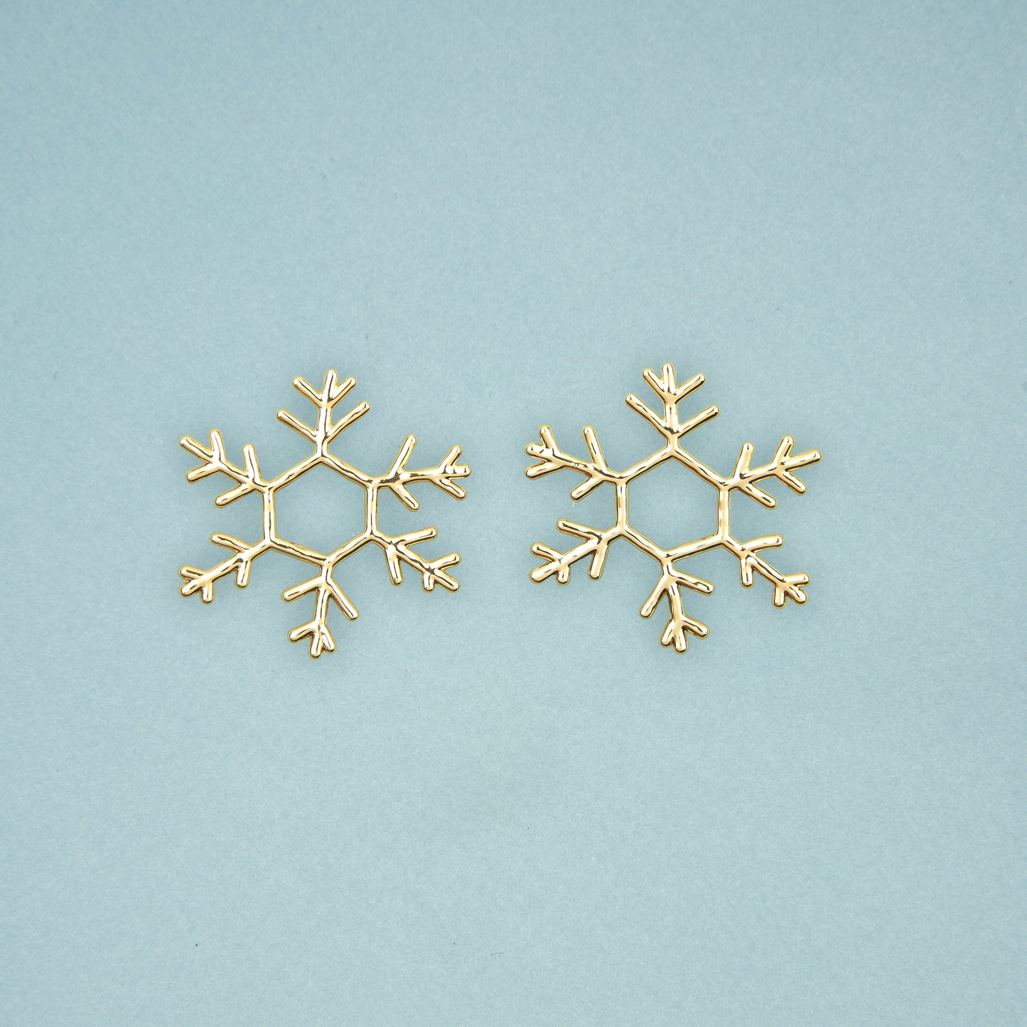 Boucles d'oreilles Flocon