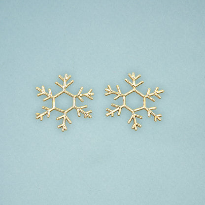 Boucles d'oreilles Flocon