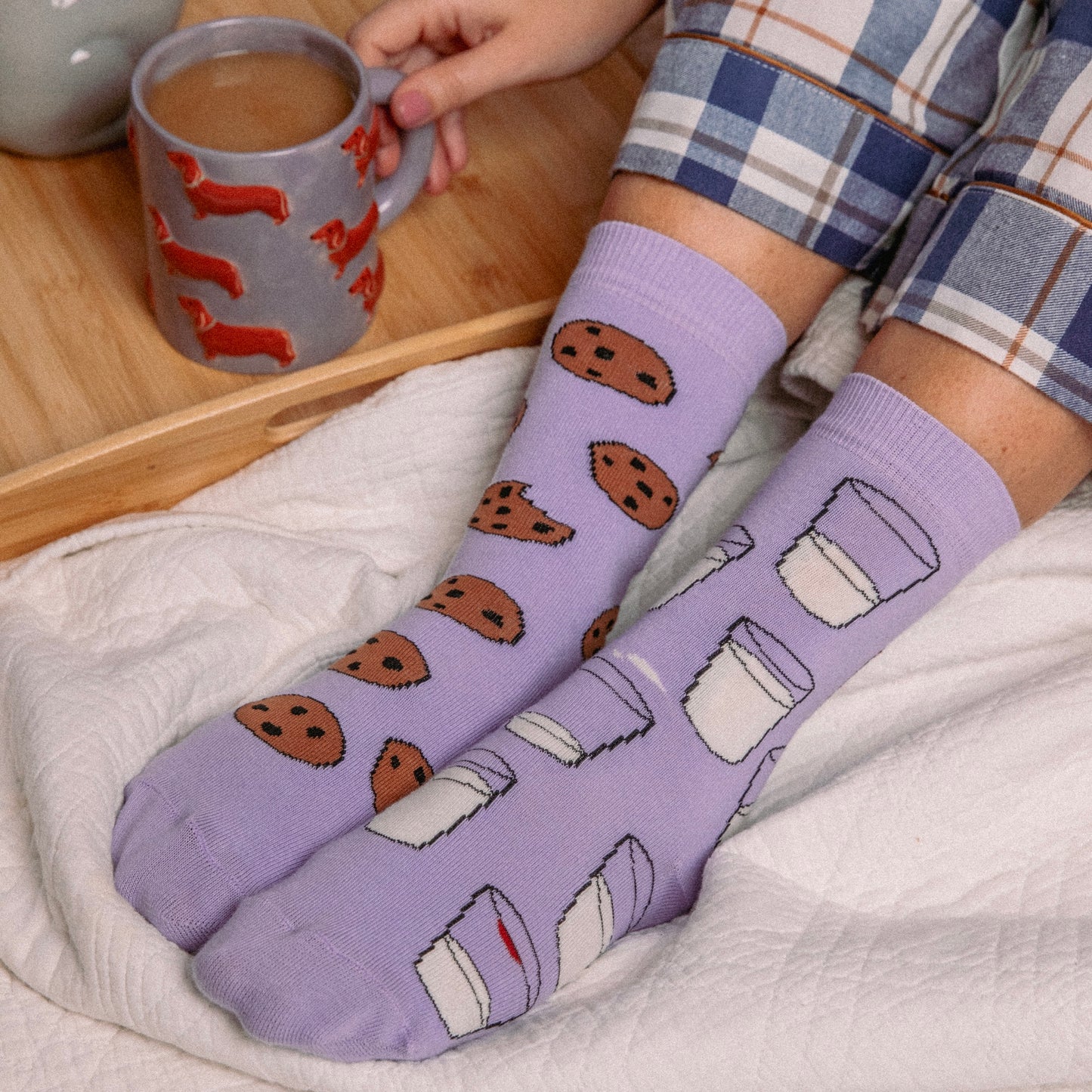 Chaussettes Cookies & Lait