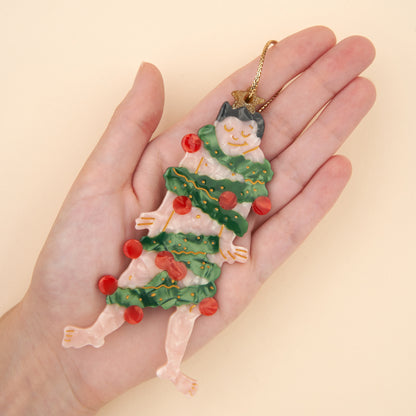 Festive Man Christmas Ornament