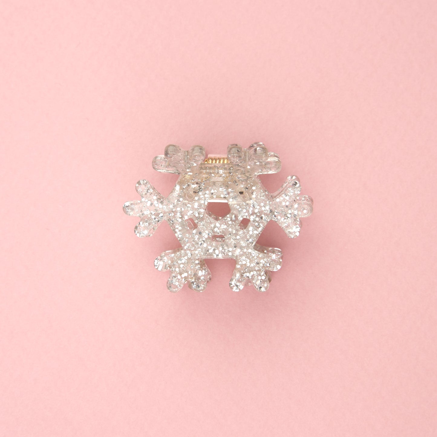 Mini pince à cheveux Flocon