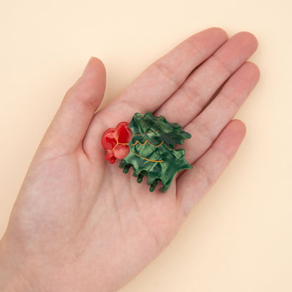 Mini pince à cheveux Houx