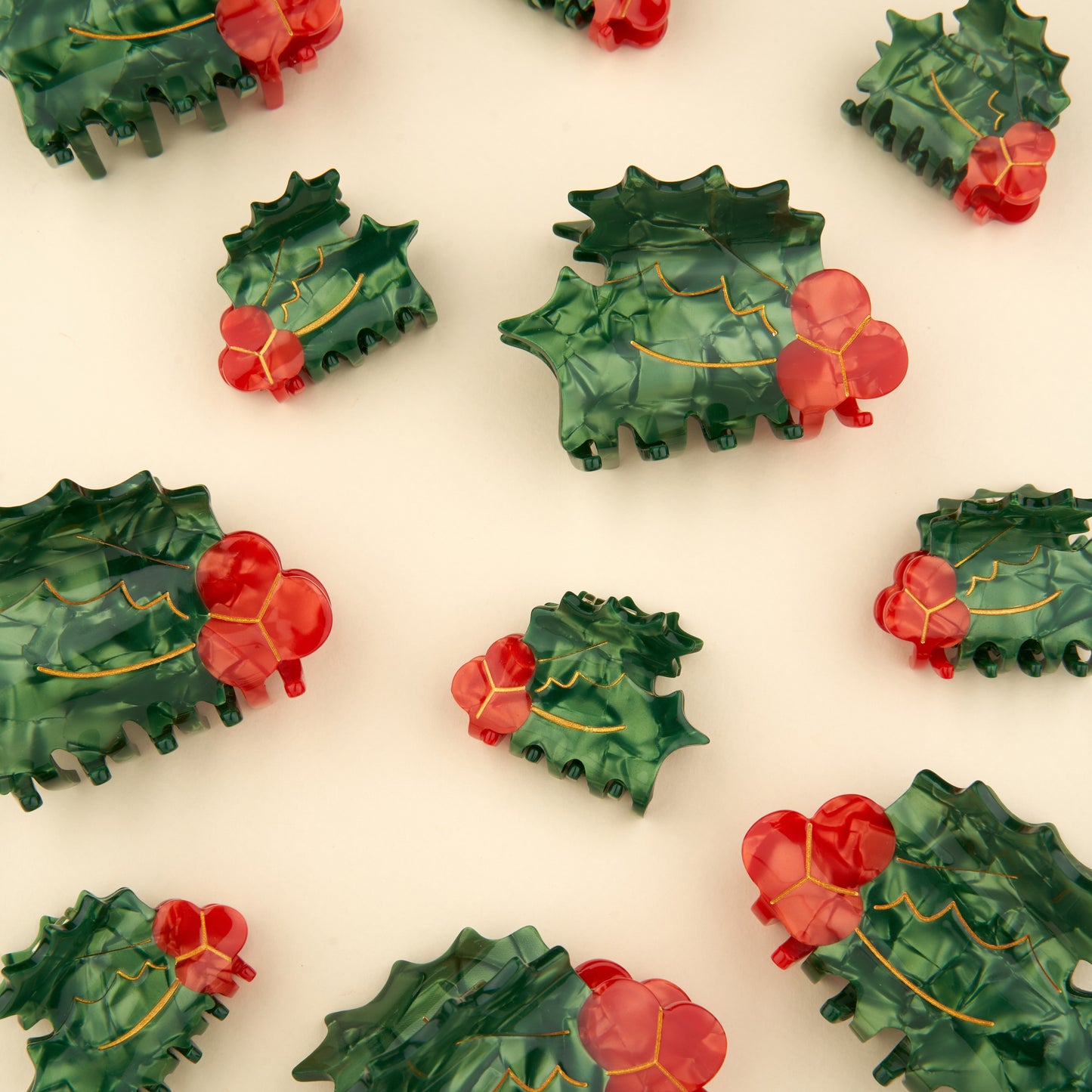 Mini pince à cheveux Houx