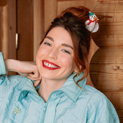 Boucles d'oreilles Flocon