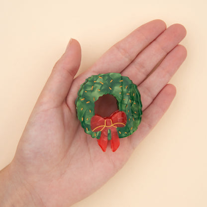 Pince à cheveux Couronne Sapin